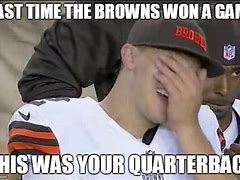 Image result for Browns QB Meme
