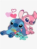 Image result for Stitch and Angel Stickers