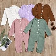 Image result for Baby Long Sleeve Romper