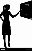 Image result for Woman Teacher Silhouette