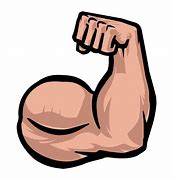 Image result for Kiss Arm Muscle Cartoon