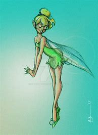 Image result for Tinkerbell Sketches
