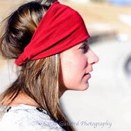 Image result for skinny red headband