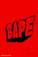 Image result for BAPE Font