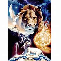 Image result for Lion and Lamb Diamond Painting
