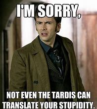 Image result for Doctor Who TARDIS Memes