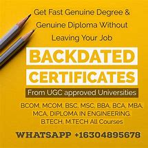 Image result for Ligs University PhD Certificate