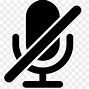 Image result for PNG of a Mute Microphone