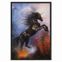 Image result for Black Unicorn Wall Art