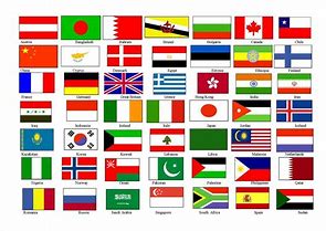 Image result for Flags of the World with Names Big