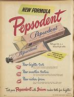 Image result for Pepsodent Germicheck Toothpaste Advertisement