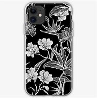 Image result for Flower Black Phone Case