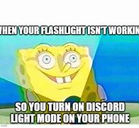 Image result for Spongebob Light Meme