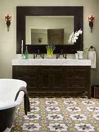 Image result for Spanish Tile Bathroom