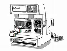 Image result for Parts of Polaroid Camera Sketch