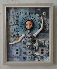 Image result for Assemblage Art Fabric