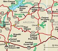Image result for Northern Arizona Cities Map