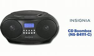 Image result for Insignia CD Boombox NS B4111