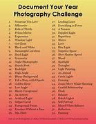 Image result for Photography Challenge Cards