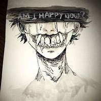 Image result for How to Draw Creepy Smile