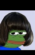 Image result for Pepe Frog with Hair