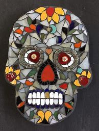 Image result for Mosaic Sugar Skull Ball