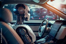 Image result for Robot Driving Car