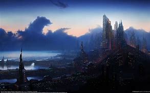 Image result for Futuristic Architectural Renderings of Cityscape