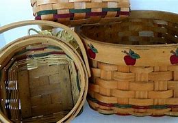 Image result for Woven Red Apple Basket