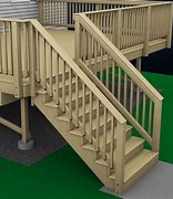 Image result for Deck Stair Railing