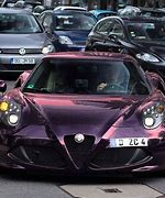 Image result for Alfa Romeo 8C Purple 2020