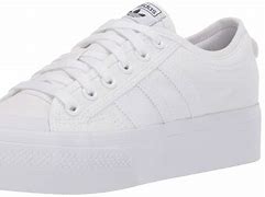 Image result for Adidas White Platform Sneakers