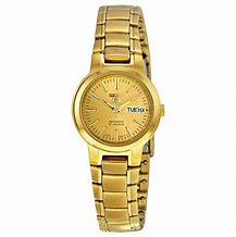Image result for Seiko Gold Watch Women's
