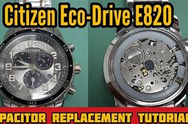 Image result for Citizen Eco Drive Capacitor