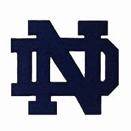 Image result for Notre Dame Iron On Logo