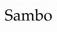 Image result for Sambo Character
