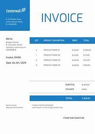 Image result for Free Invoice Template to Edit