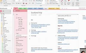 Image result for Microsoft OneNote Sample