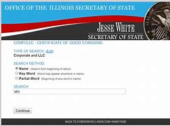 Image result for Ilsos Good Standing Certificate