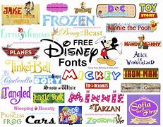 Image result for 2023 Disney Font