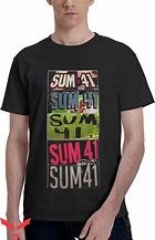 Image result for Sum 41 Tour Setting Sum Official T-Shirt