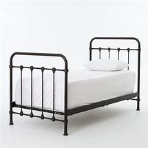 Image result for Twin Iron Bed