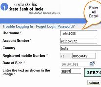 Image result for SBI Online Login Forgot Password