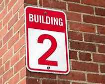 Image result for Building Number Signs