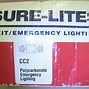Image result for Sure-Lites Emergency Light
