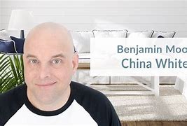 Image result for Benjamin Moore China White Paint Color