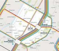 Image result for Brussels Central Station Map