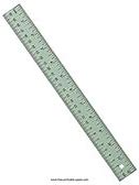 Image result for mm to Inches Ruler Actual Size