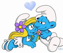 Image result for Smurfette Smurfs Cartoon