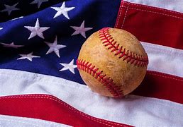 Image result for Baseball Diamond American Flag